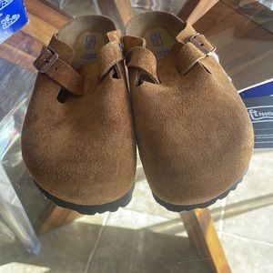 Birkenstock Boston clogs mink